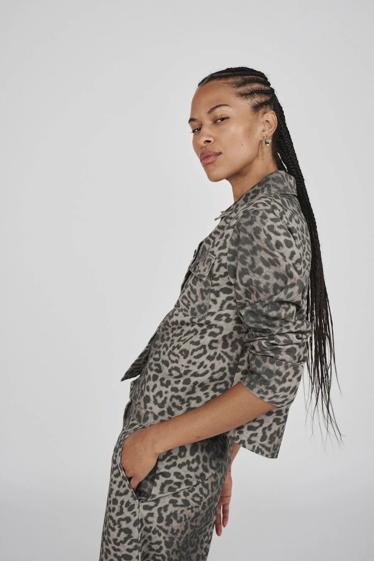 Aleksandra Jacket Leopard