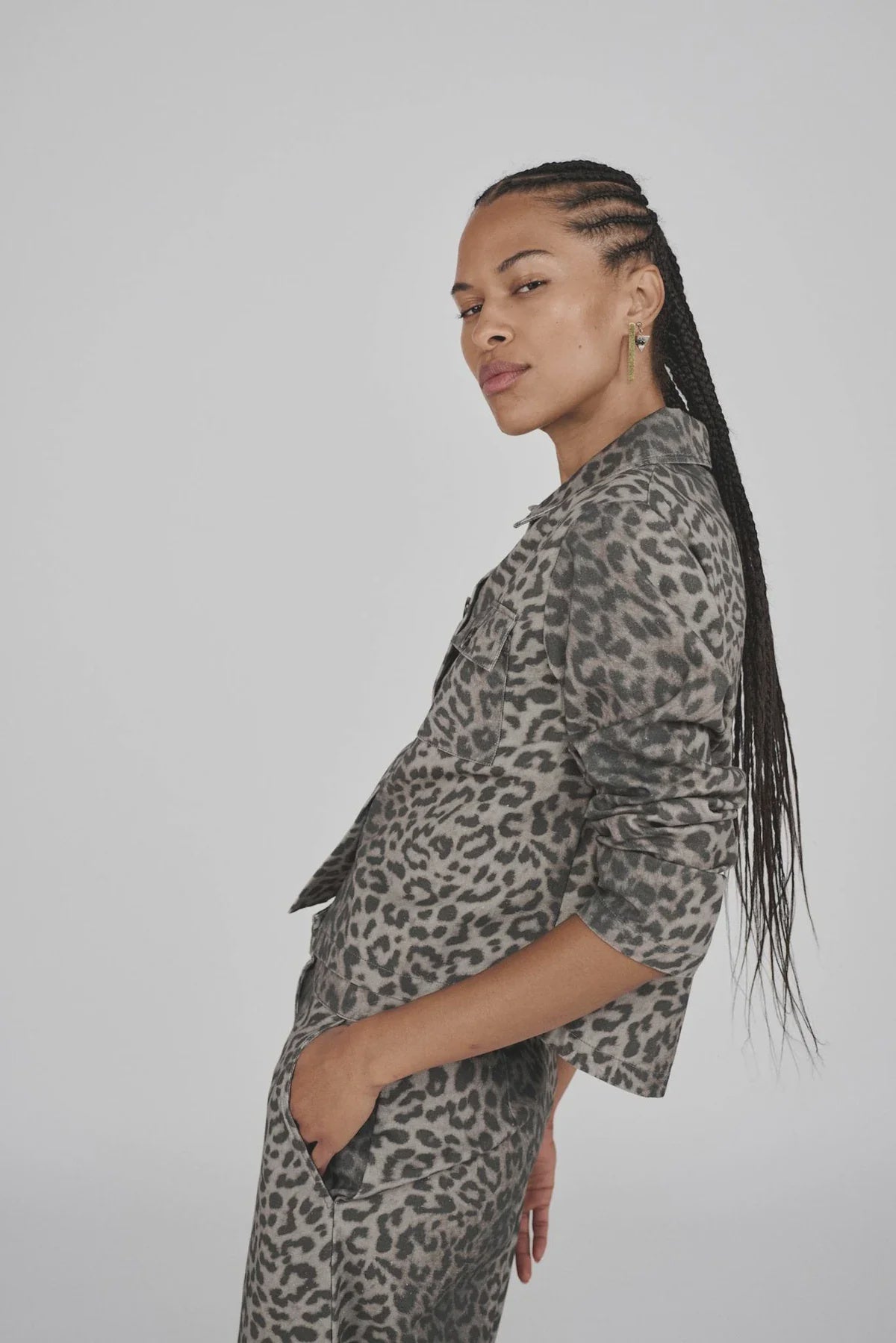 Aleksandra Jacket Leopard