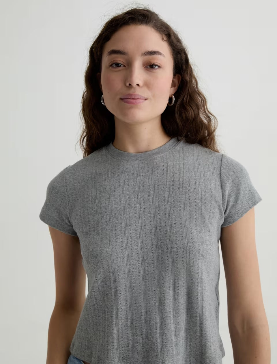 Sadie crew Heather Grey