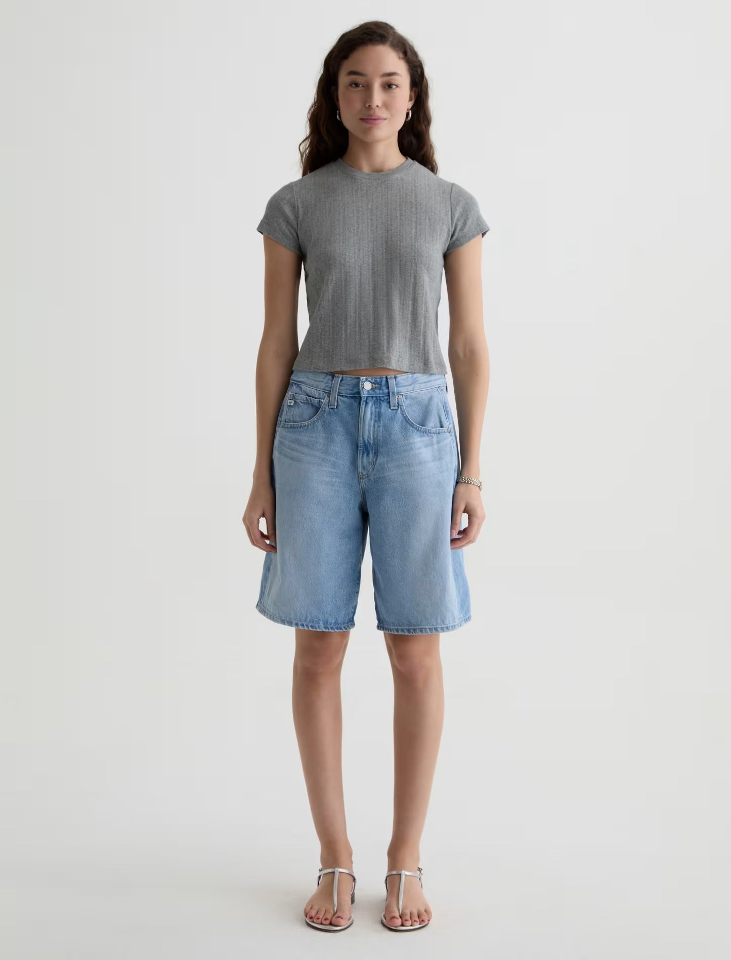 Sadie crew Heather Grey