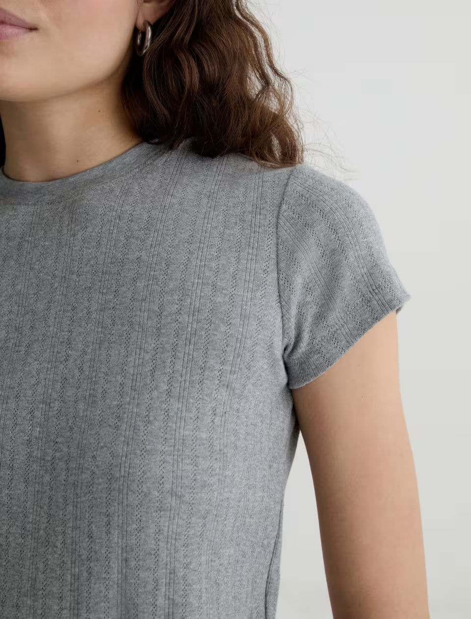 Sadie crew Heather Grey