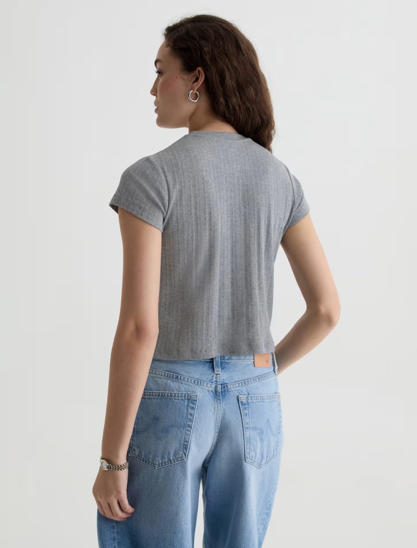 Sadie crew Heather Grey