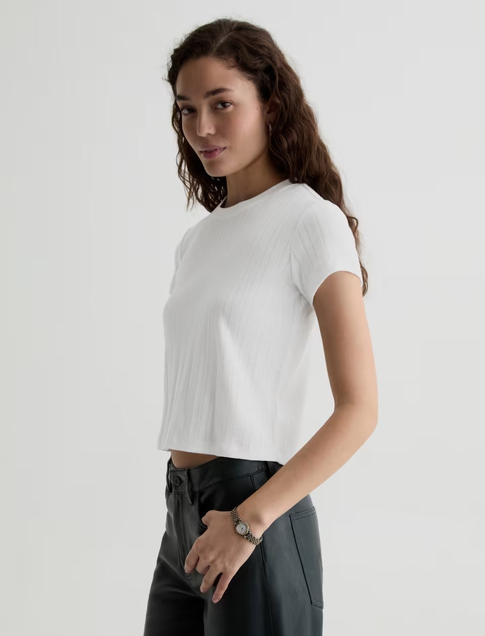 Sadie Crew  Knit powder