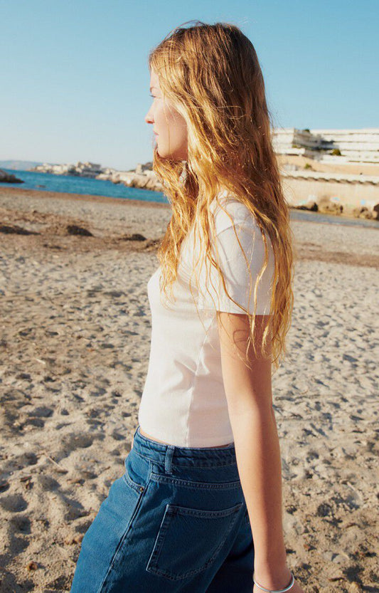Sully White tee