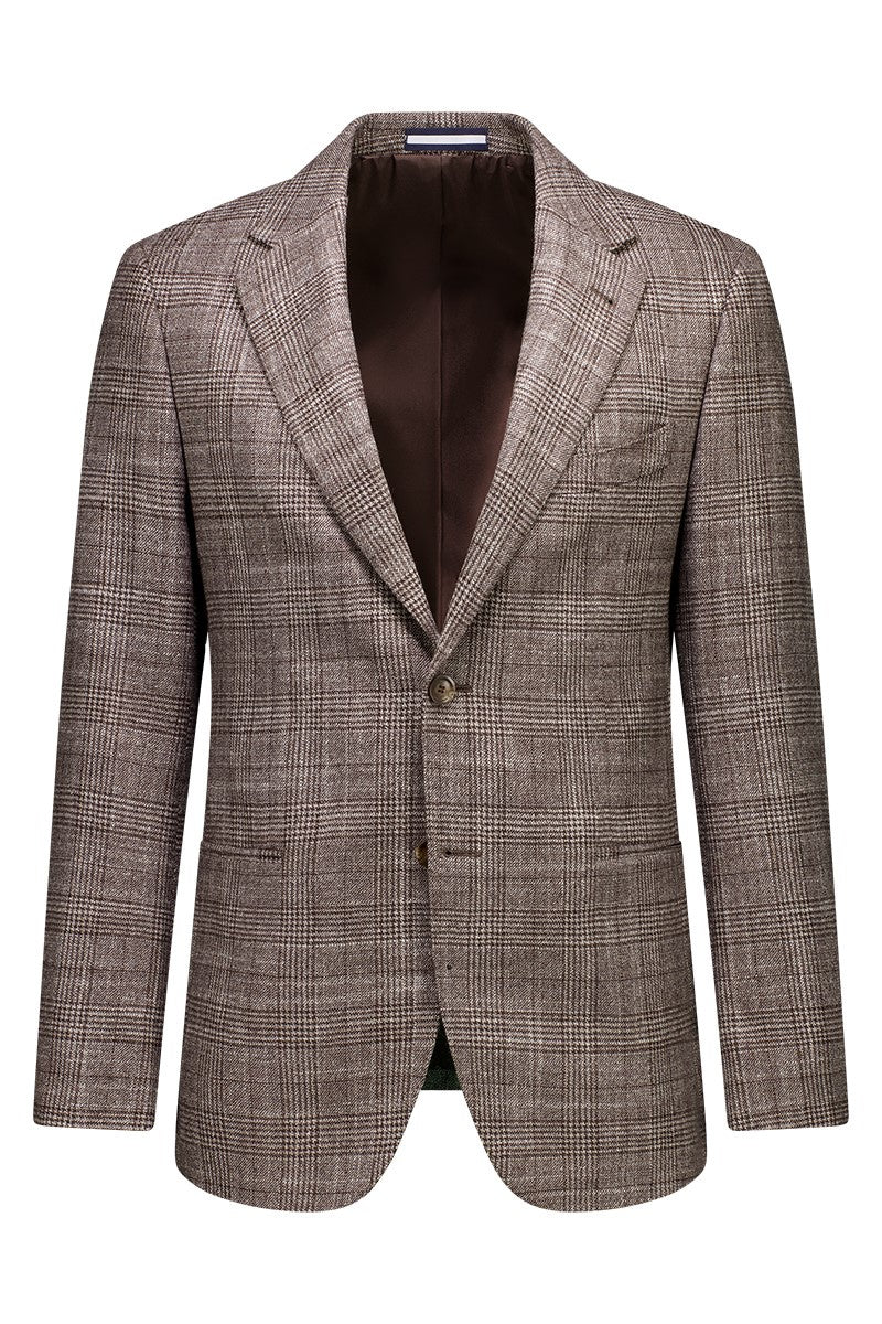 Auburn Jacket Brown Check
