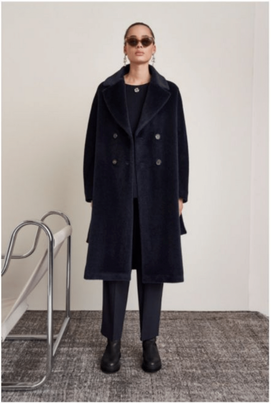 'S Max Mara - Black Zefir Coat
