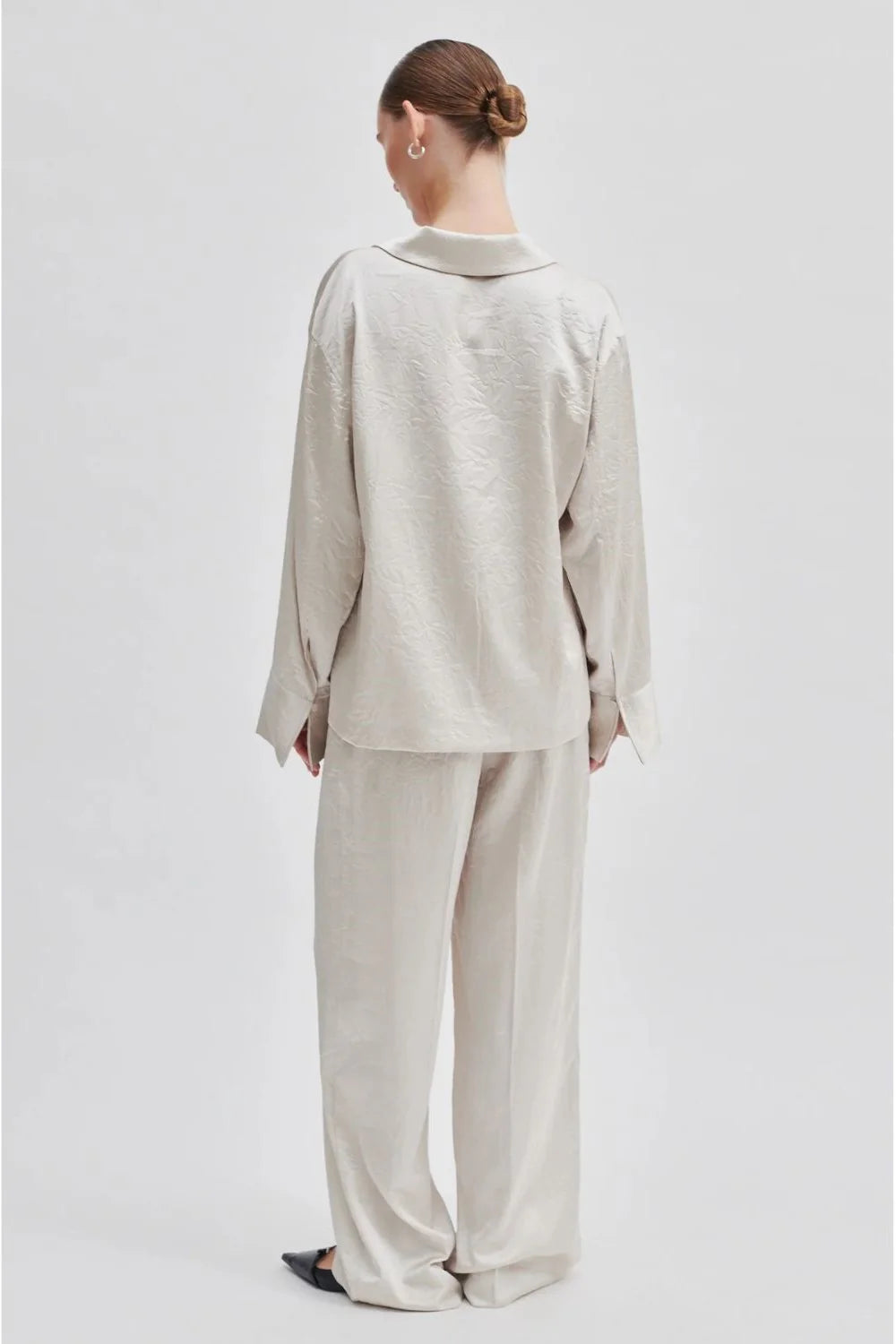 Elia Trousers - Pumice Stone