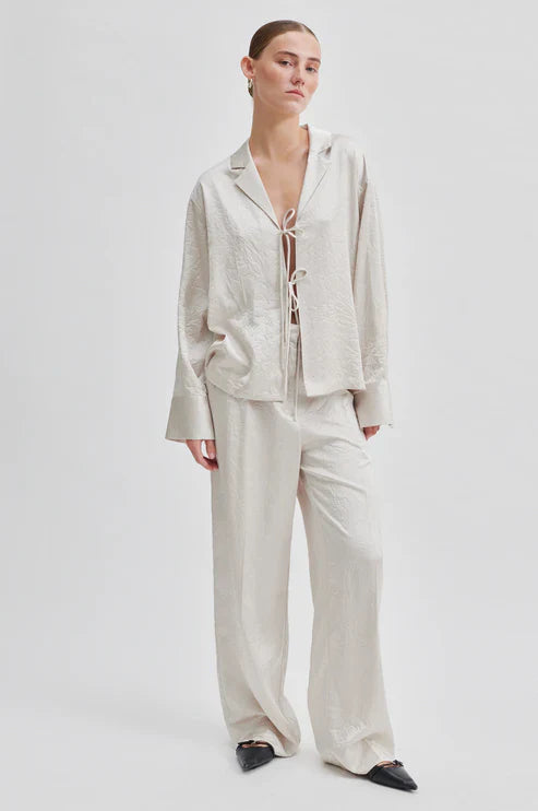 Elia Trousers - Pumice Stone