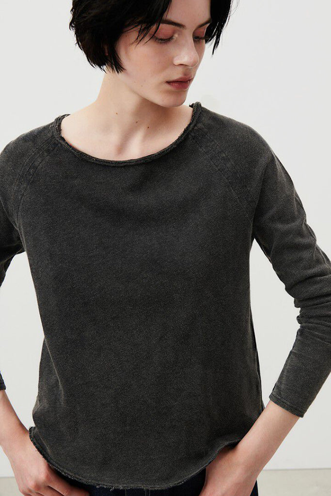 W-SON31G T-Shirt LS Black