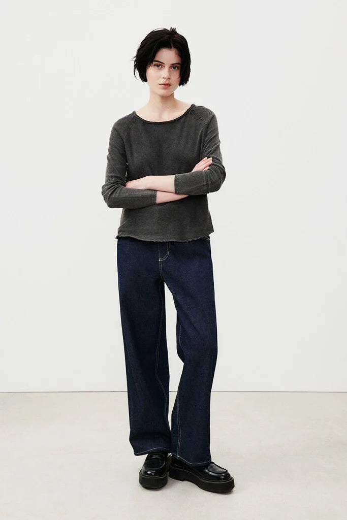 W-SON31G T-Shirt LS Black