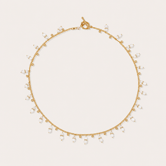 Tangerine necklace Collier
