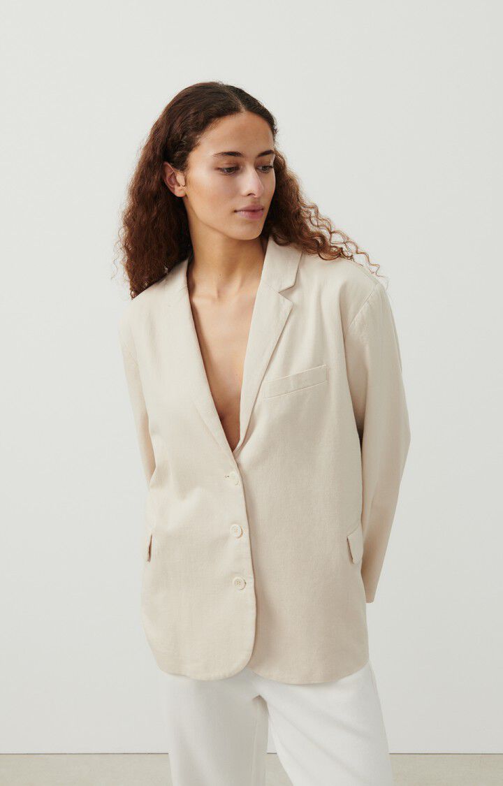 Uyabow Blazer Melange Ecru