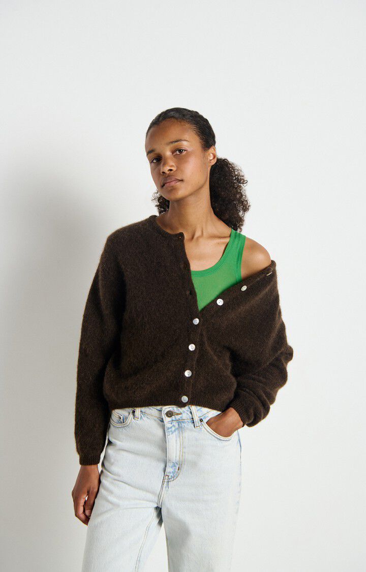 Vitow Cardigan Coffee Melange