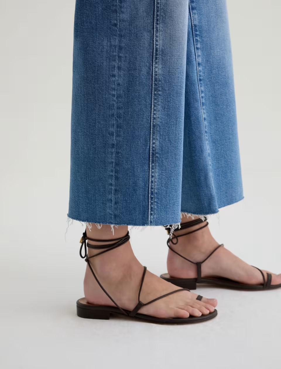 Saige Wide Leg Crop Rosarito