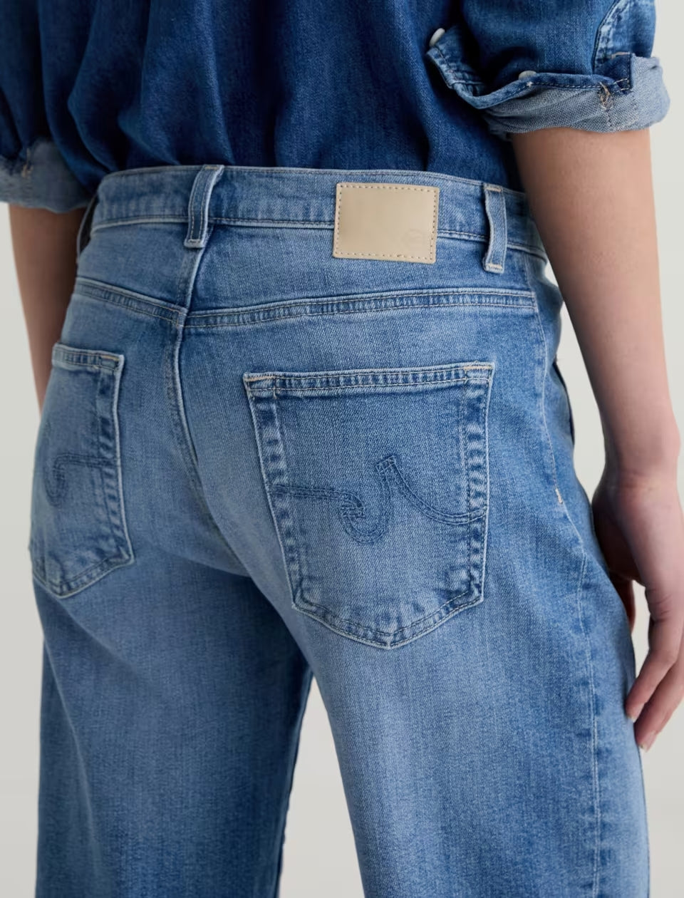 Saige Wide Leg Crop Rosarito