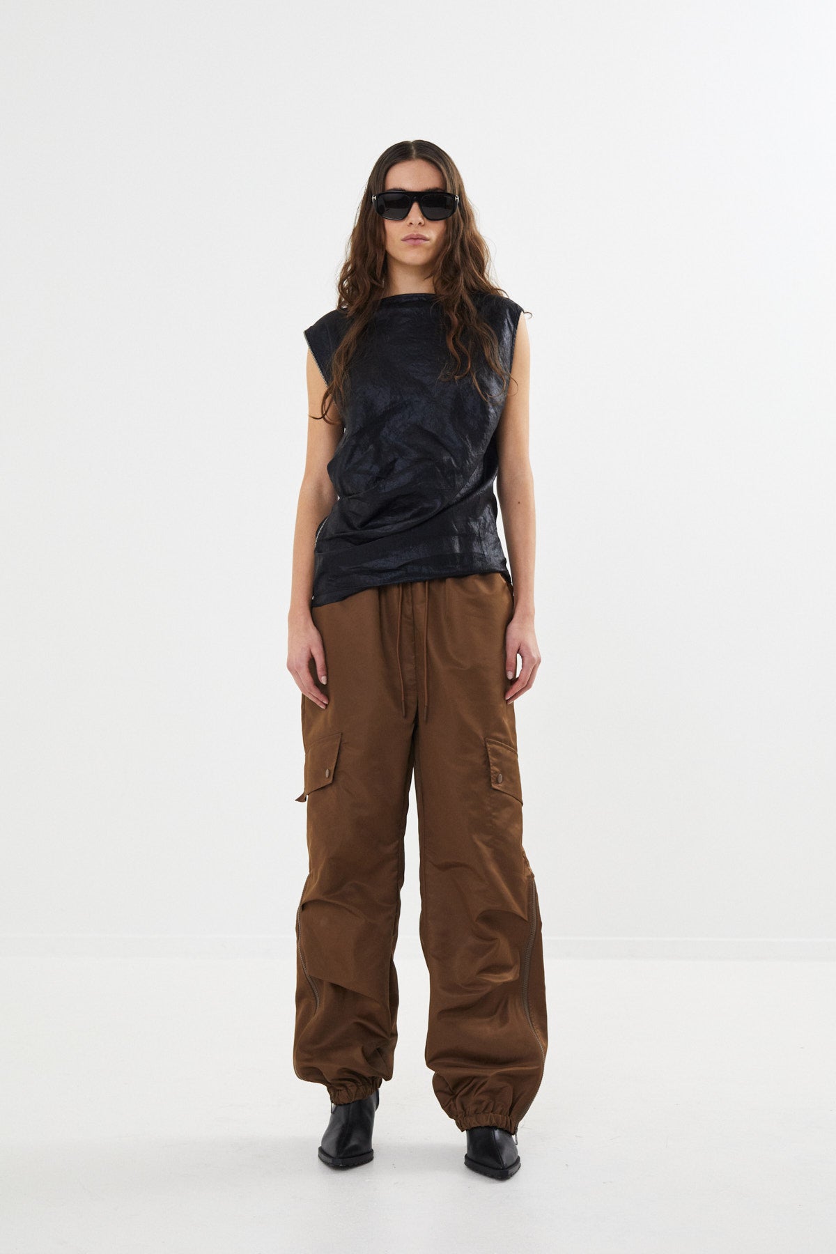 Aliyas Glazed Top Black