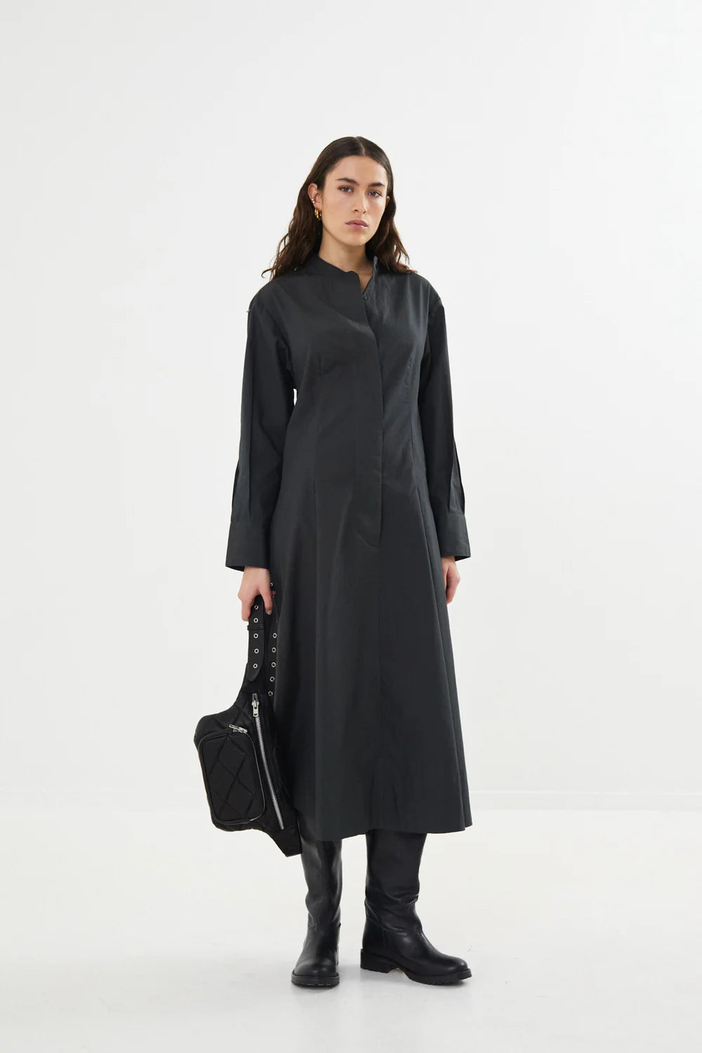 Lykke Leather Bum Bag Black