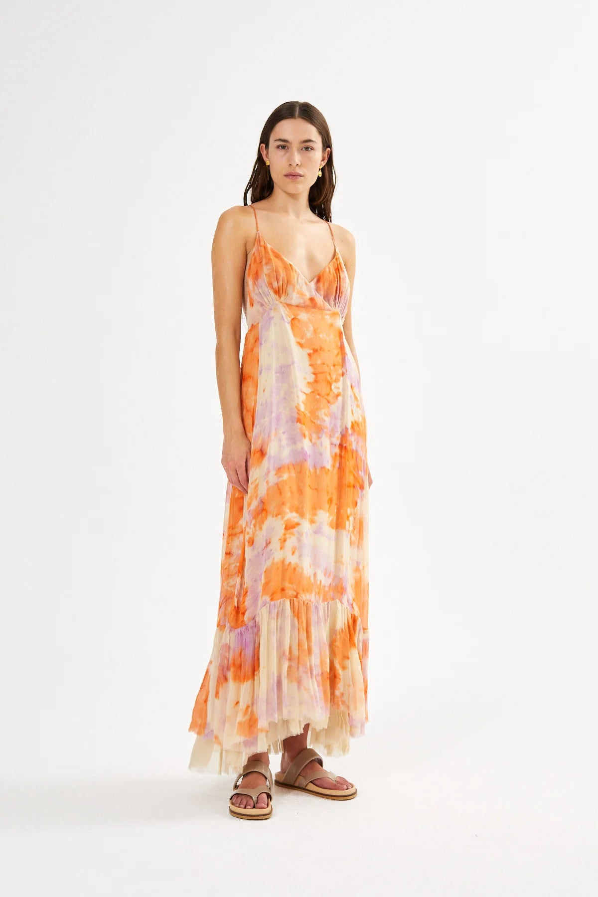 Farida Fusion String Dress - Ametrine Combo