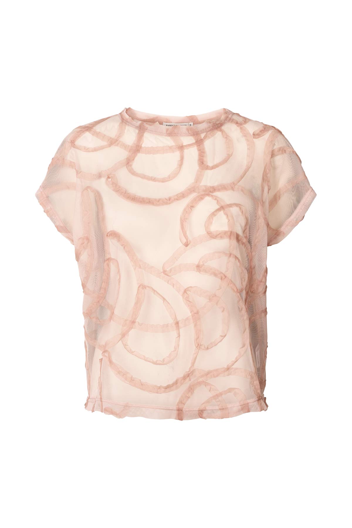 Gritt Boxy Tee - Blush