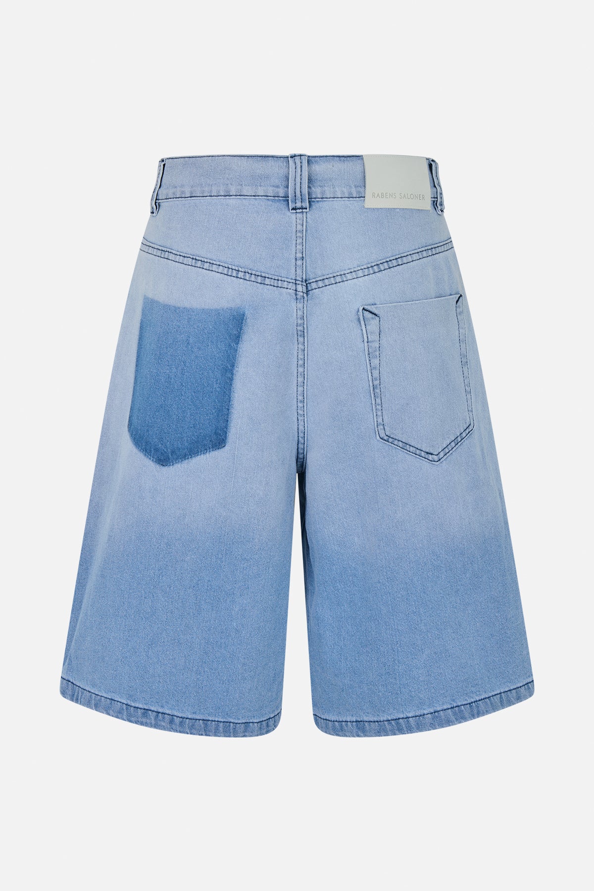 Raha Wide Shorts - Light Denim