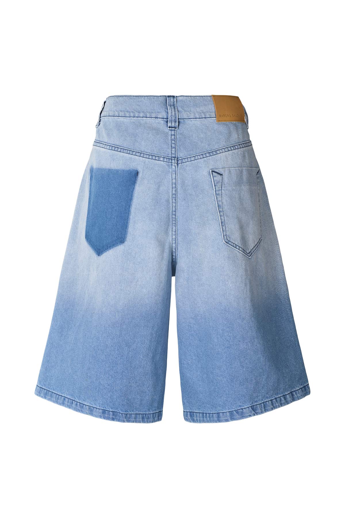 Raha Wide Shorts - Light Denim
