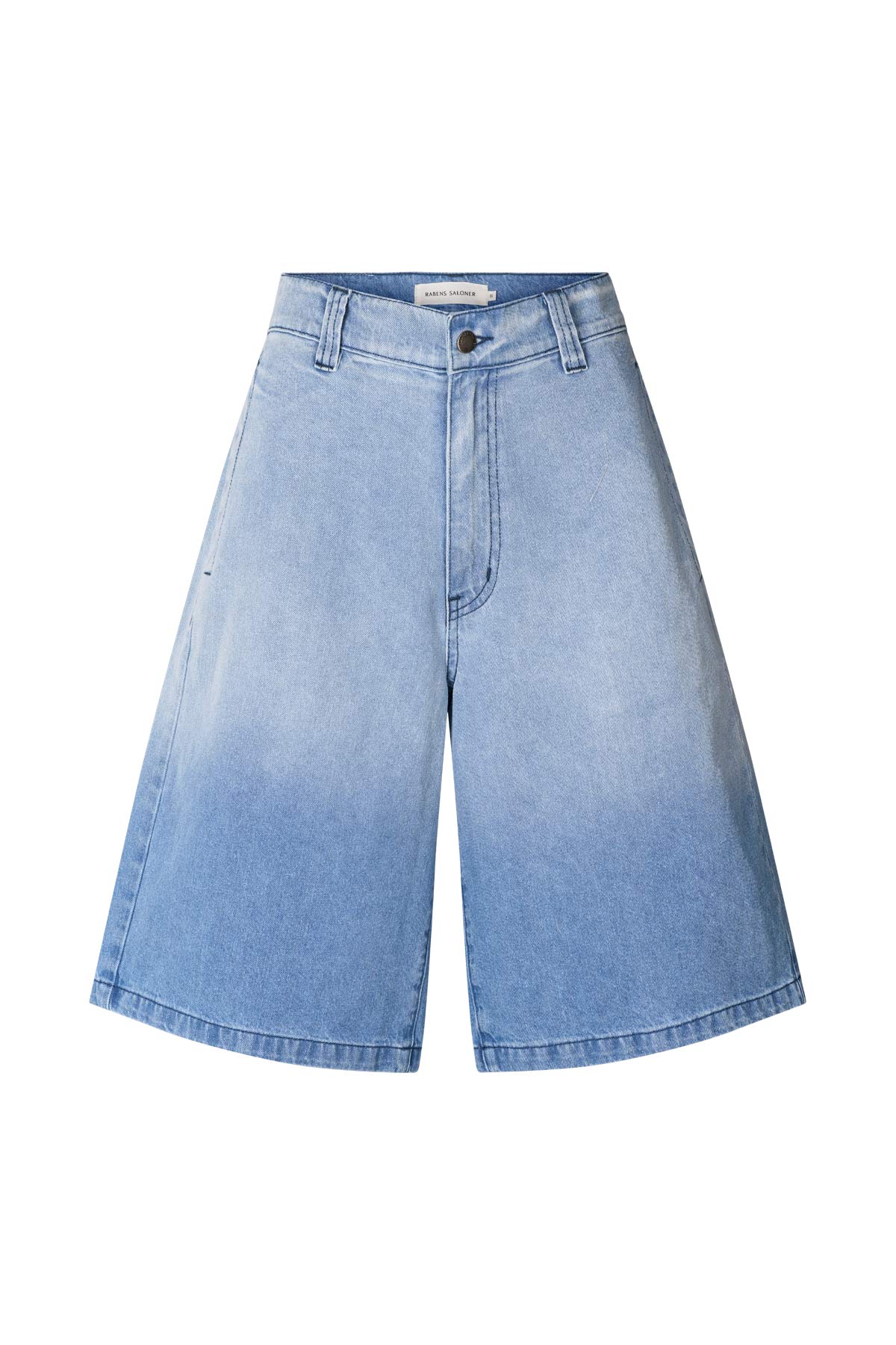 Raha Wide Shorts - Light Denim