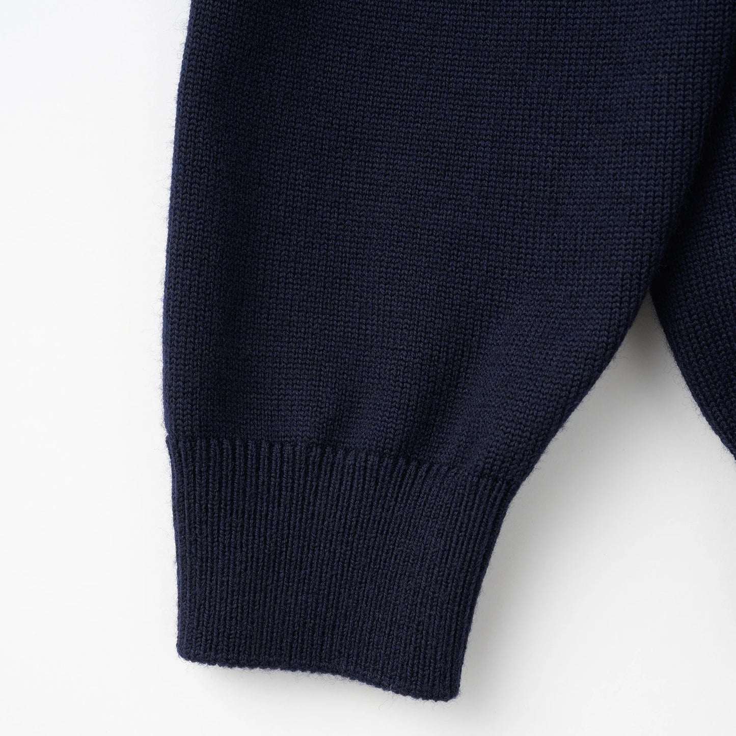 Navy Zip Through Cardigan