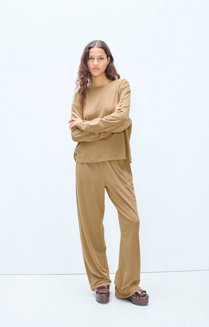 Ypawood Tee L/S Macchiato Melange