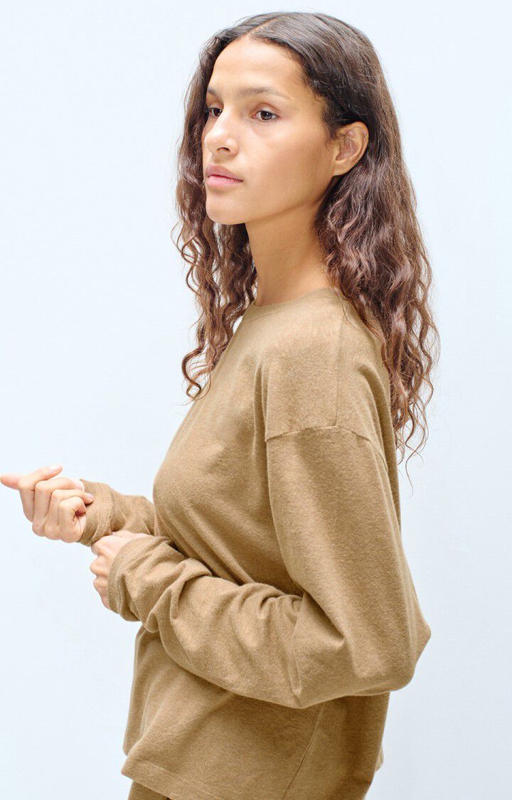 Ypawood Tee L/S Macchiato Melange