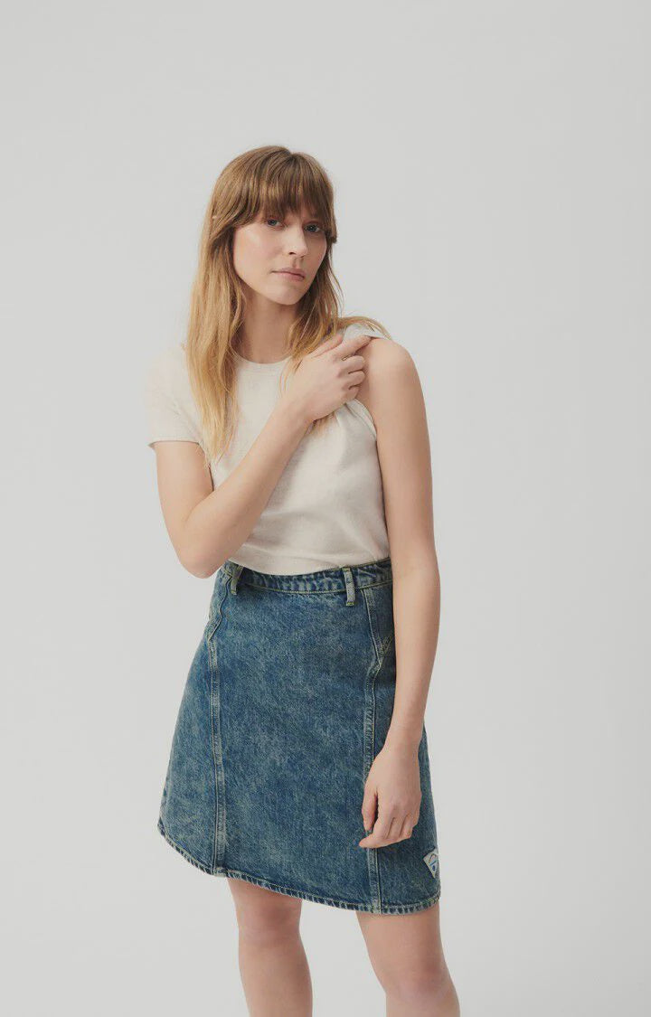 YpaWood tee Heather Grey