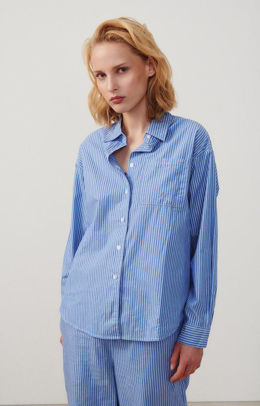 ZatyBay Shirt Acqua Stripes