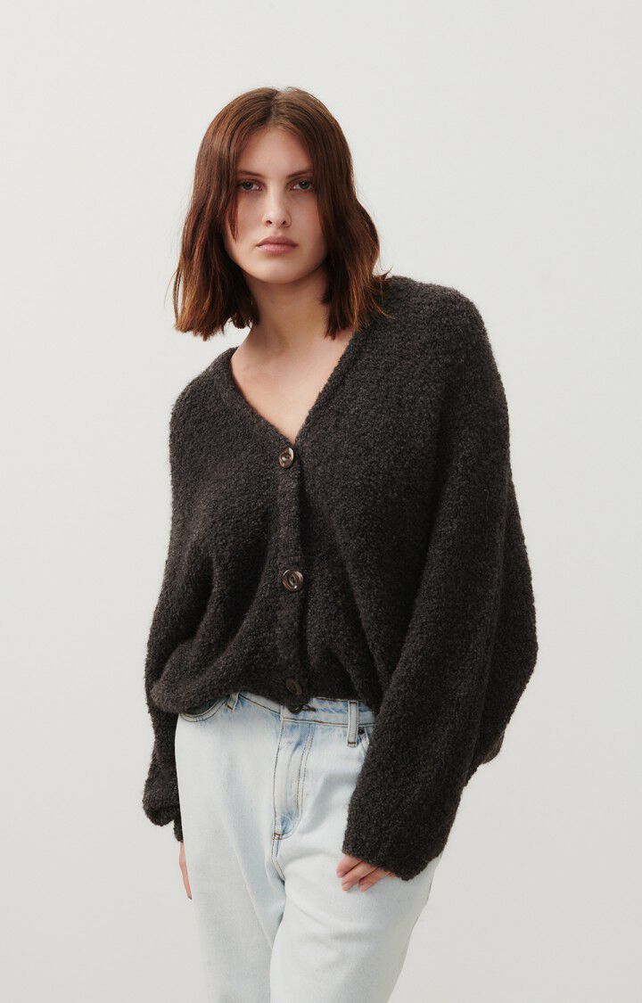 Zolly Cardigan Charcoal Melange