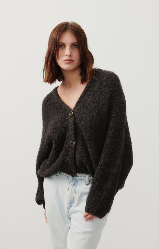 Zolly Cardigan Charcoal Melange