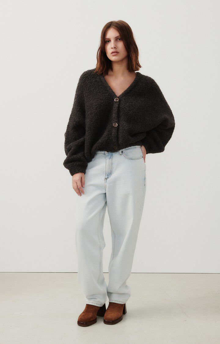 Zolly Cardigan Charcoal Melange