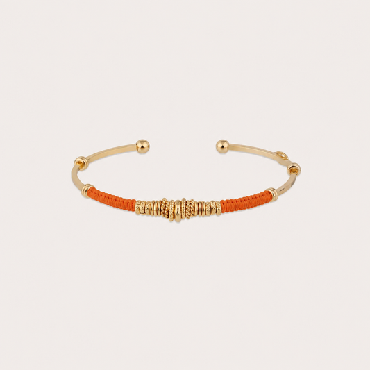 Zizanie Gold Bracelet Orange