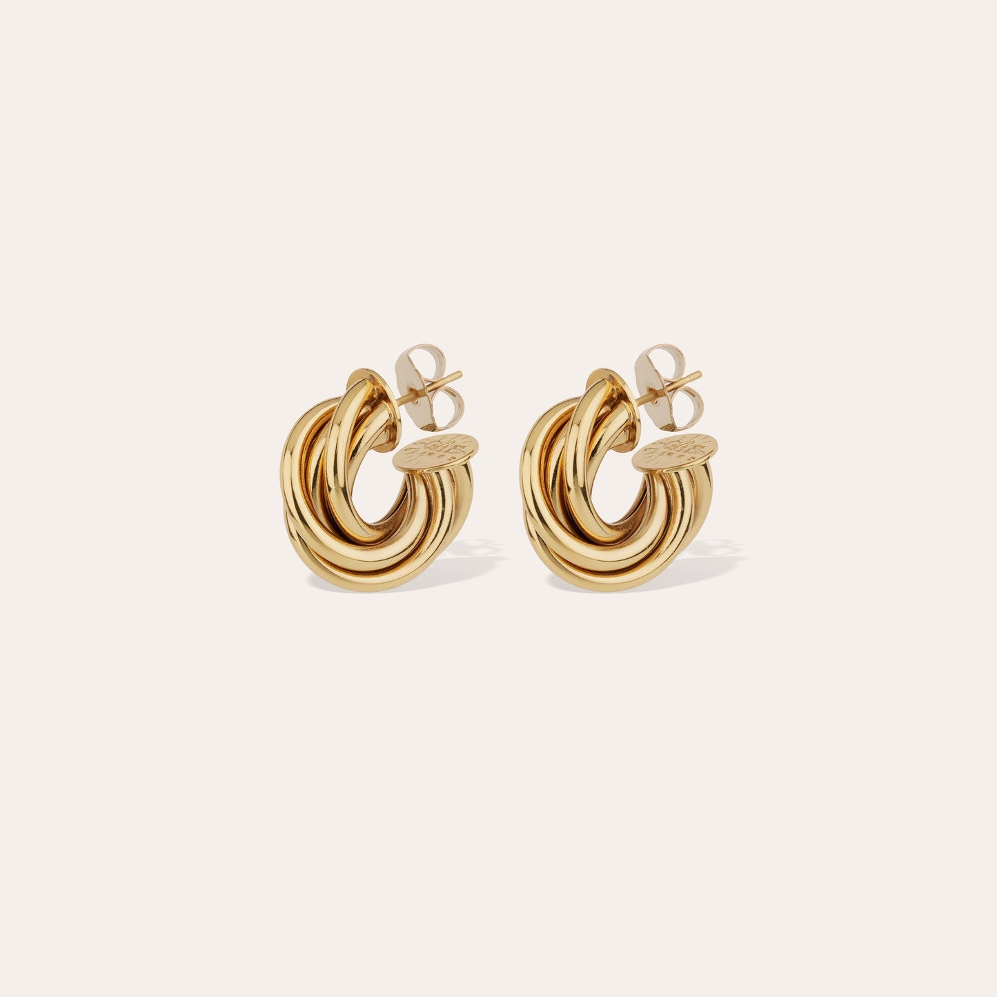 Atik hoop earrings mini
