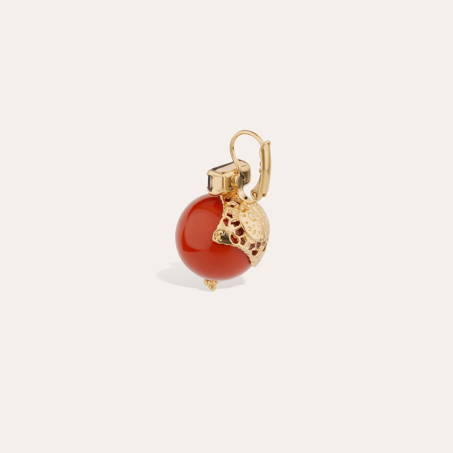 Decalcia Earring Red