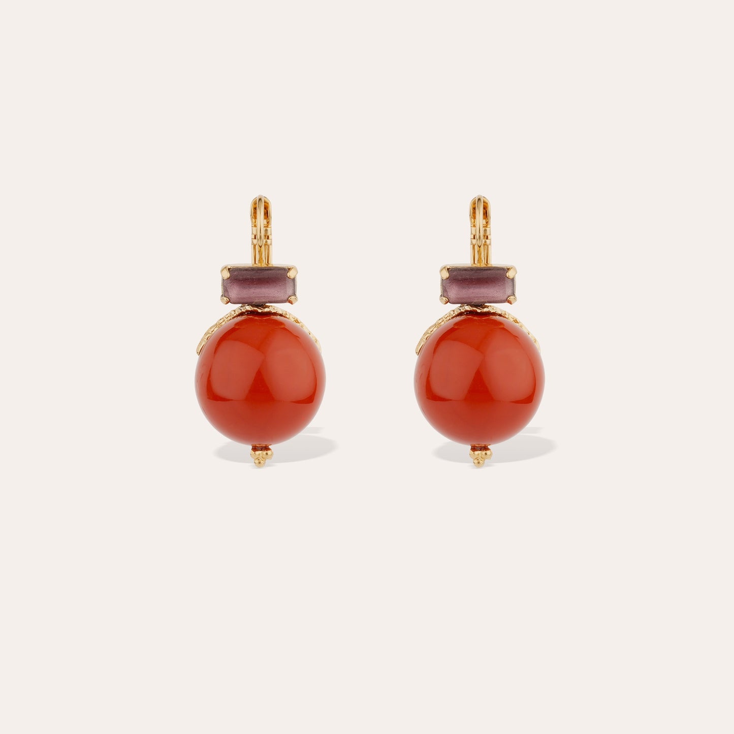 Decalcia Earring Red