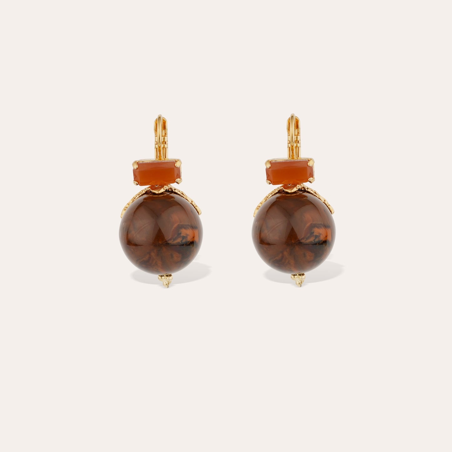 Decalcia Earring Brown Multico
