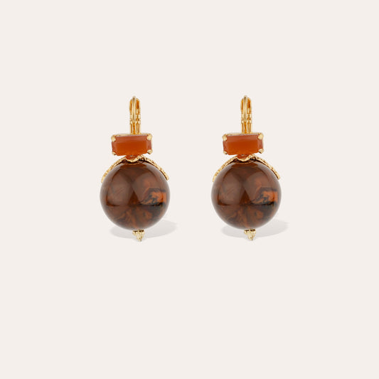 Decalcia Earring Brown Multico