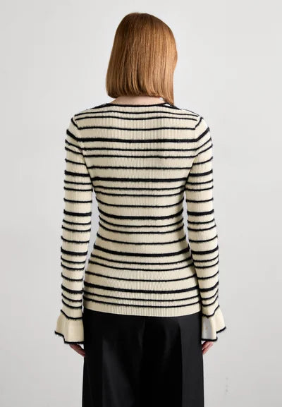 Morila Top - Black Stripe