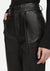Becky Leather Trouser Black