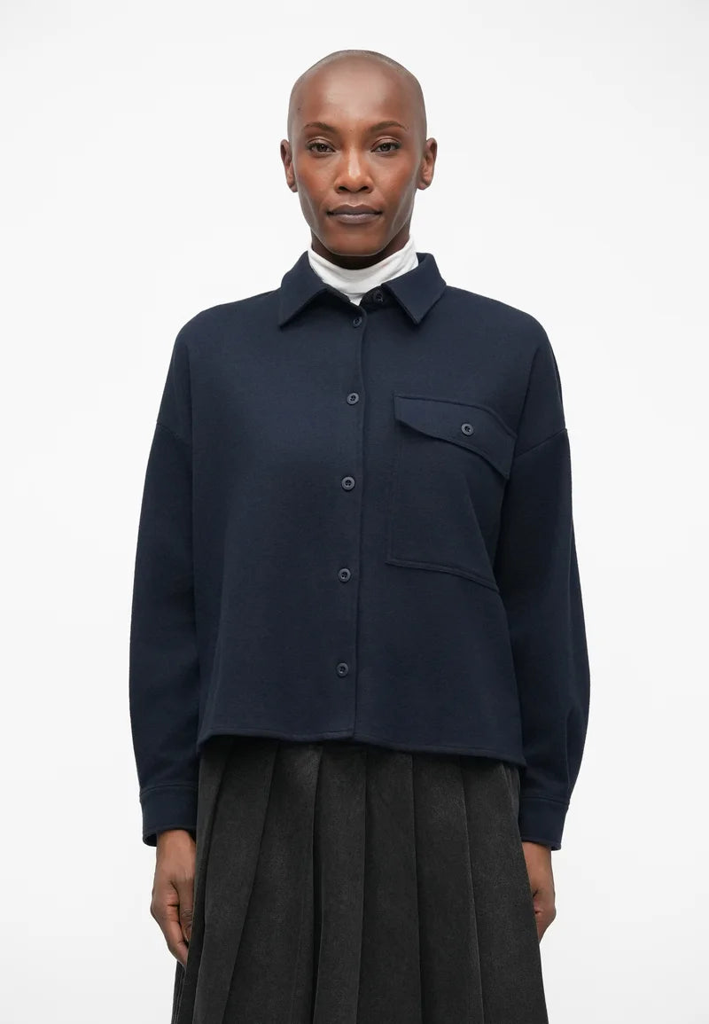 Nancy Navy Overshirt