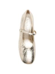 Laminated Craquele Ballerina