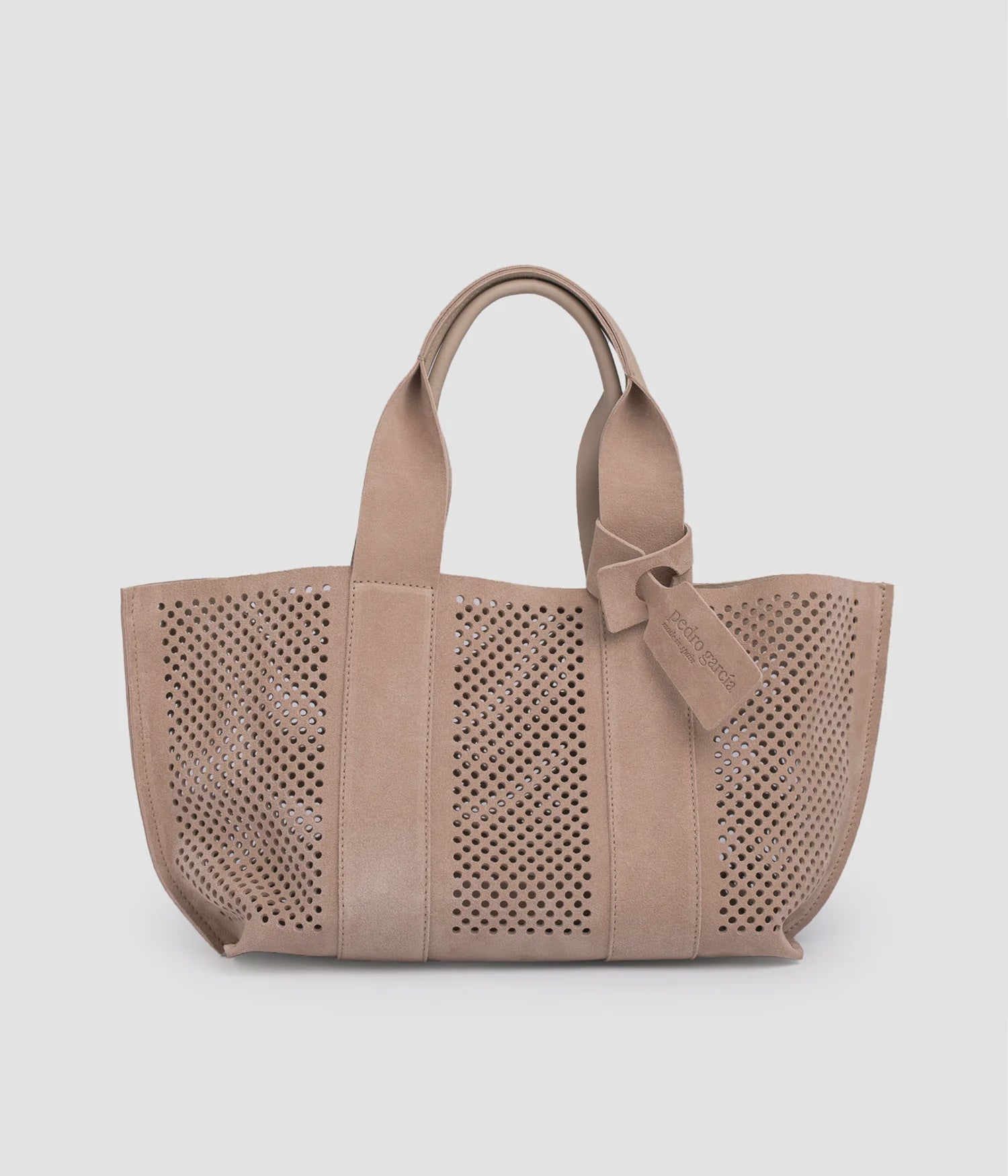 Perfed Tote- Leather rope