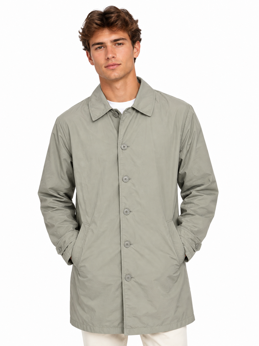 Aspesi Beige Raincoat