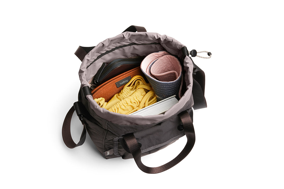 Cinch Bucket Bag Charcoal