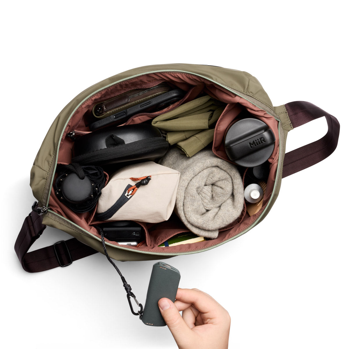 Laneway Crescent Bag 12L Sea Kelp