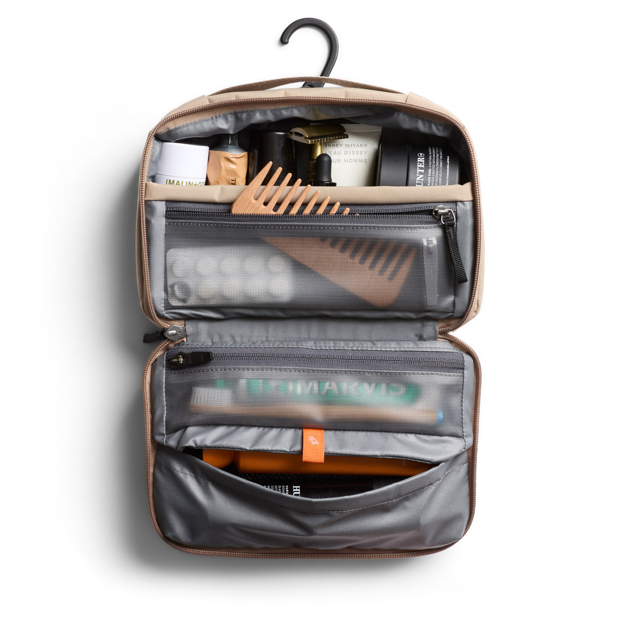 Hanging toiletry kit Stone
