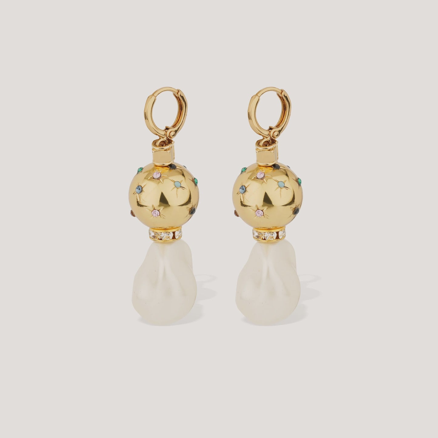 Comete Biwa earrings